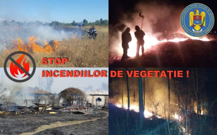 Incendiile de vegetație fac prăpăd în tot județul Dâmbovița, astăzi, de la ora prânzului și până la transmiterea acestei știri au avut loc cinci incendii de vegetaţie uscată. 