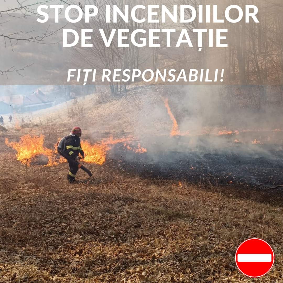 Incendiu de vegetație uscată în comuna Sălcioara, sat Podu Rizii.Detașamentul de Pompieri Titu a intervenit cu o autospecială de stingere cu apă și spumă.