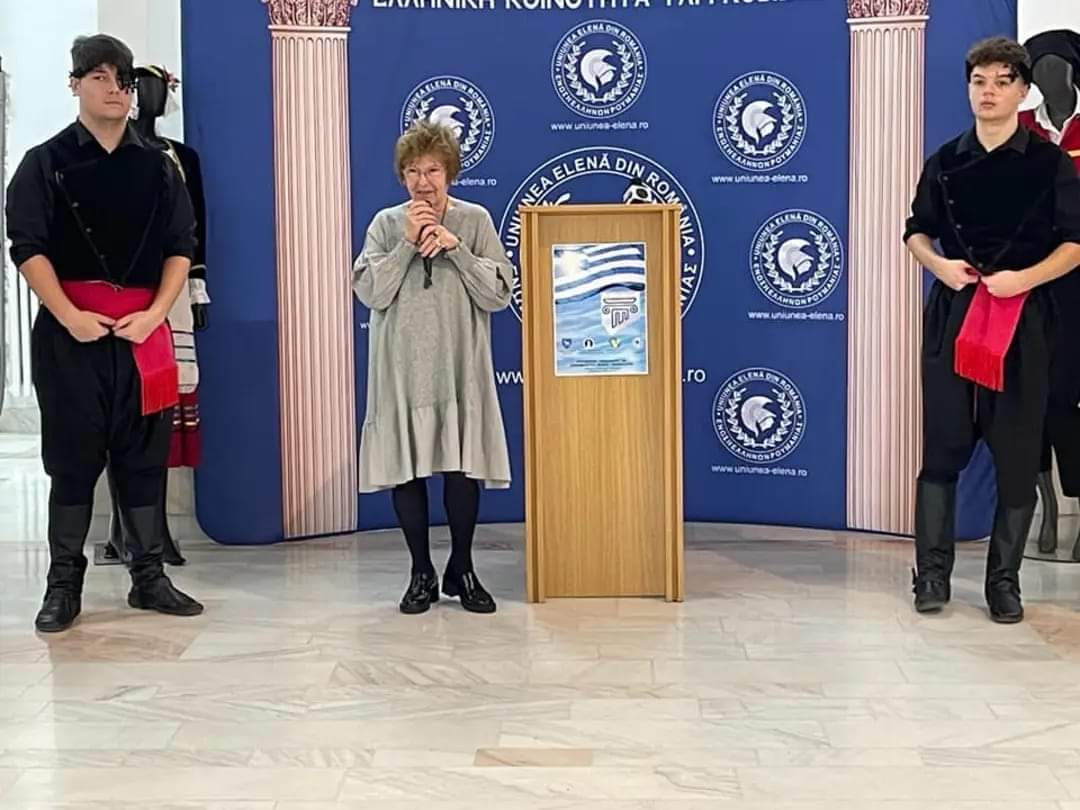 Ziua Limbii Elene a fost sărbătorită la Târgoviște, Comunitatea Elenă din Târgoviște, afiliată Uniunii Elene din România
