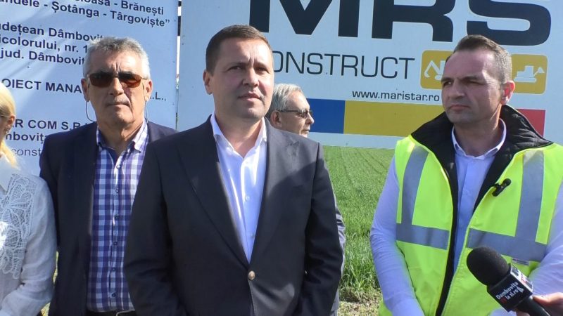 Au început lucrările de modernizare la DJ 712 Pucioasa-Brănești-Vulcana-Pandele-Șotânga-Târgoviște și DJ 720C Gura Ocniței-Ocnița. VIDEO Au început lucrările de modernizare la DJ 712 Pucioasa-Brănești-Vulcana-Pandele-Șotânga-Târgoviște și DJ 720C Gura Ocniței-Ocnița. VIDEO