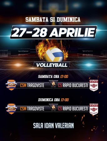 CSM Târgoviște se pregatește pentru ultima luptă pe teren propriu CSM Târgoviște urmează să întâlnească pe CS Rapid București în ultimele bătălii pentru podium.