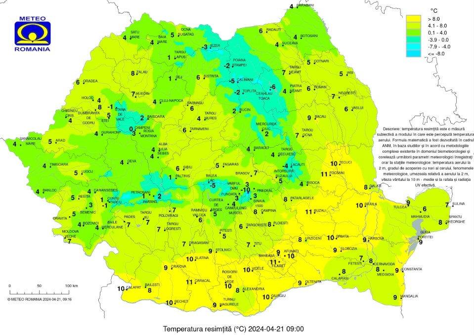 Astăzi, vremea va fi destul de răcoroasă, iar spre seară un val de ploi va cuprinde țara , cerul va fi temporar noros.