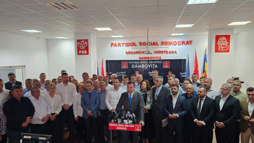 PSD Dâmbovița prin președintele Corneliu Ștefan și întreaga echipă, a demonstrat în ultimii patru ani că lucrurile bune se fac doar în echipă.
