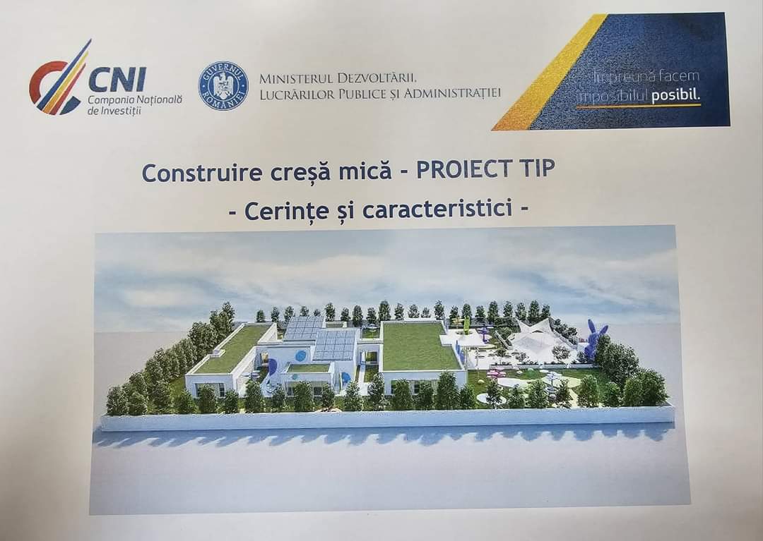 Administrația de la Dragomirești, anunță ca va începe construcția unei creșei , primarul Dragoș Vlădulescu a predat amplasamentul