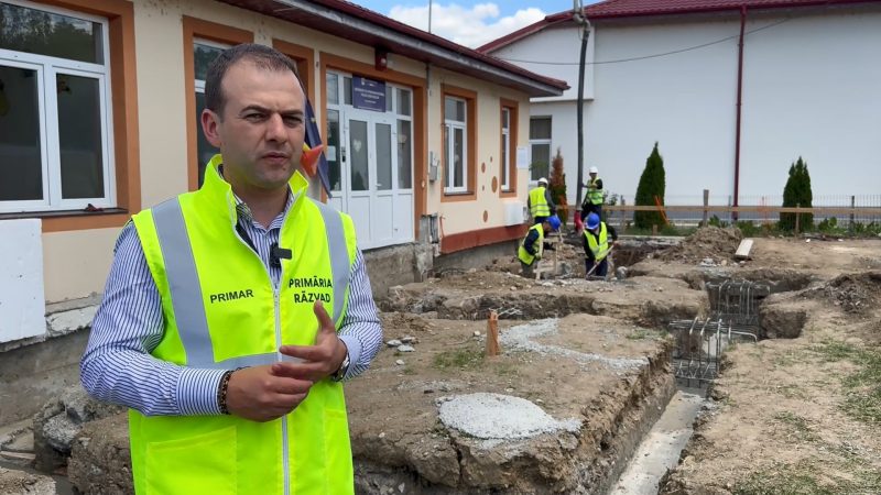 Lucrările de extindere a Grădiniței Valea Voievozilor sunt în plină desfășurare, după cum știm administrația locală de la Răzvad