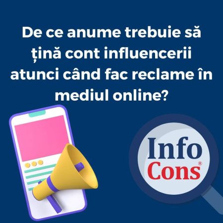 ANPC: Responsabilitatea influencerilor în promovarea produselor online Autoritatea Națională pentru Protecția Consumatorilor (ANPC) a finalizat cu succes prima acțiune de verificare în sectorul inovator al marketingului practicat