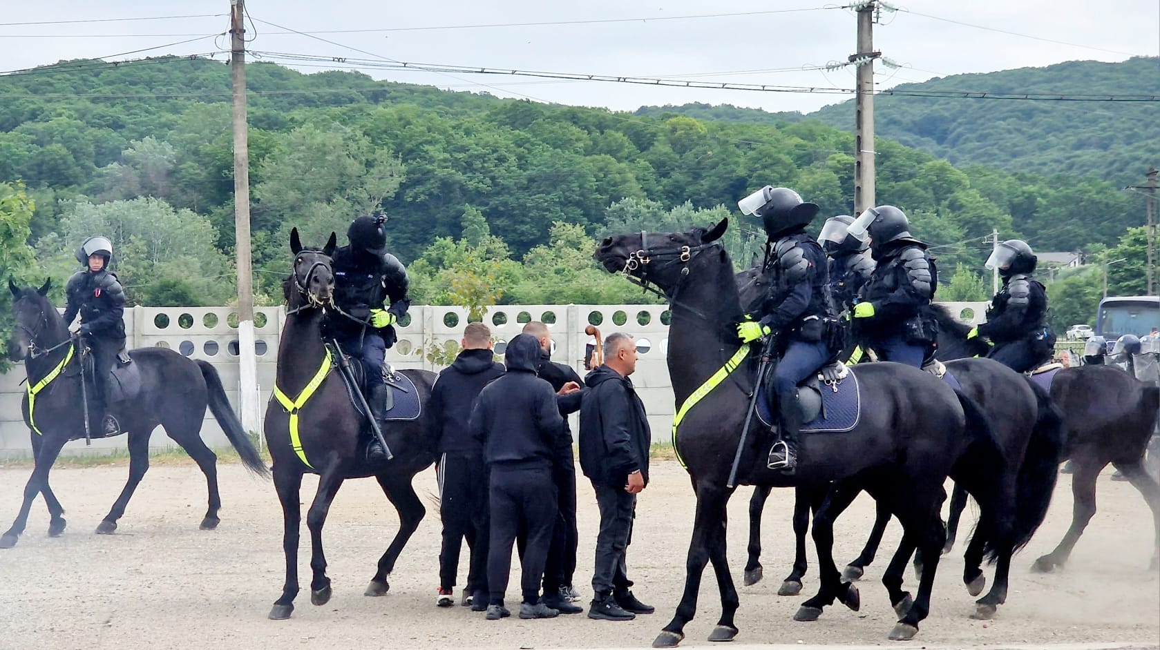 Jandarmeria Română a organizat la Ochiuri, exercițiul internațional, de nivel operativ, tip JOINT, CARPATHIANS BLUE SHIELD 2024