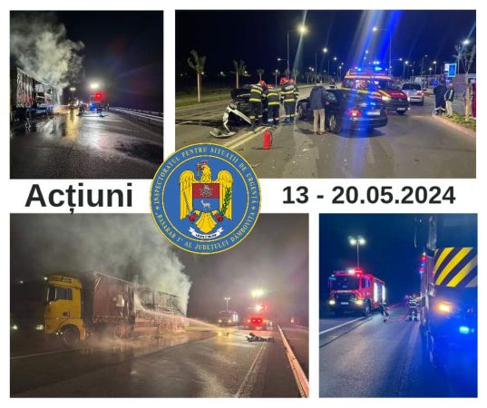 Pompierii dâmbovițeni au intervenit la 259 de evenimente în ultima săptămână