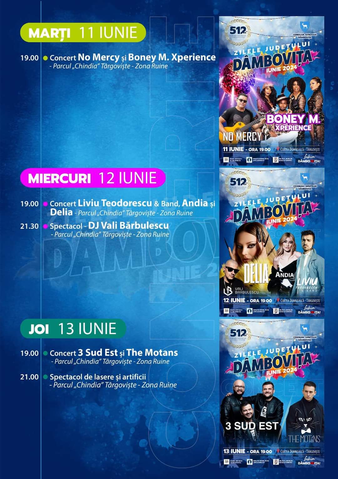 Mai sunt două zile până la debutul celei de-a III-a ediții a evenimentului „Zilele județului Dâmbovița".