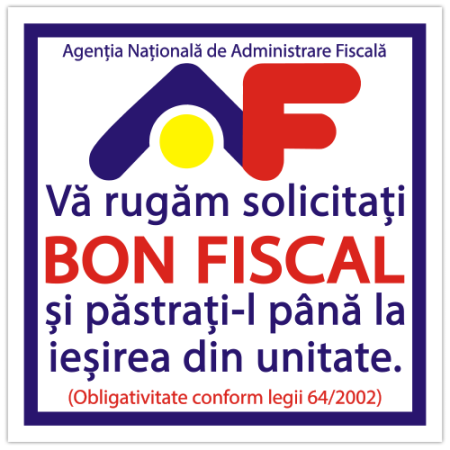 Schimbări pe bonurile fiscale: Vor conține data și ora emiterii, numărul de identificare al bonului și seria aparatului de marcat sub formă de cod QR