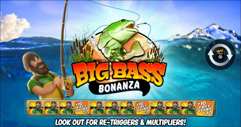 Sloturi distractive cu pescari: Colecția Big Bass are succes în mediul online