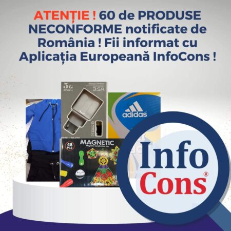 60 de Alerte Europene privind diverse produse cu țara de notificare România 60 de Alerte Europene privind diverse produse cu țara de notificare România pe mai multe categorii de risc, de la început anului și până în prezent au fost înregistrate .