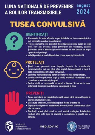 SEMNAL DE ALARMĂ! CREȘTERE ALARTMANTĂ a CAZURILOR de tuse convulsivă sau popular  „tusea măgărească”, camerele de garde sunt pline atât cu copii cât și cu adulți. 