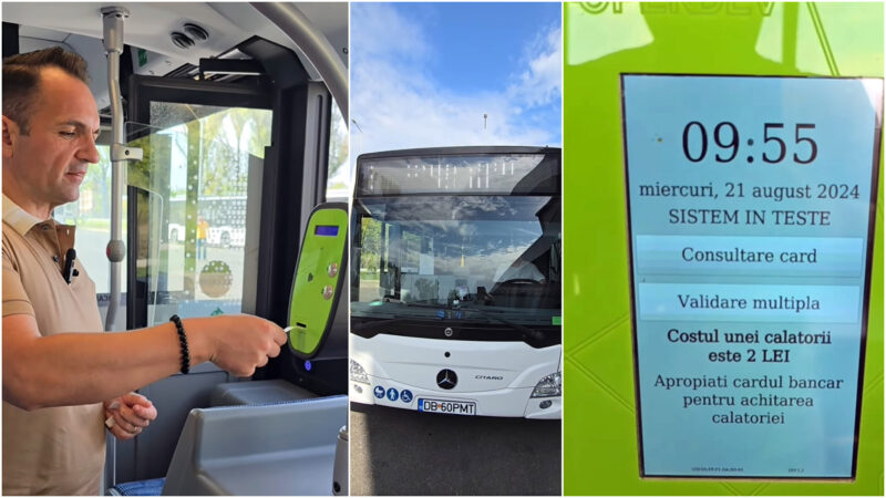 Transportul public din Târgoviște, mai modern și mai accesibil pentru călători, oferind opțiuni convenabile pentru achiziționarea biletelor.