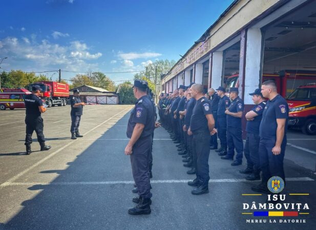 ISU Dâmbovița a trimis noi forțe și mijloace pentru misiunea de sprijin din județul Galați ISU Dâmbovița a trimis noi forțe și mijloace pentru misiunea de sprijin din județul Galați.