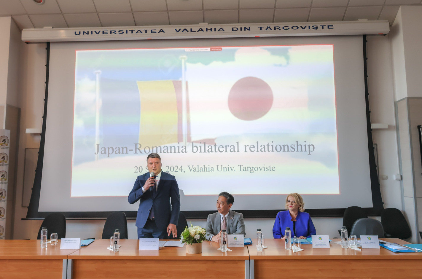 Universitatea „Valahia” din Târgoviște a avut onoarea de a primi astăzi, 20 septembrie 2024, vizita Excelenței Sale, Domnul KATAE Takashi, Ambasadorul Extraordinar și Plenipotențiar al Japoniei în România.