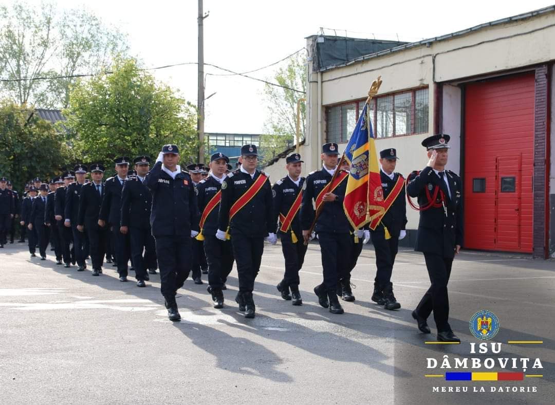 La ISU Dâmbovița a fost marcată cum se cuvine ZIUA POMPIERILOR DIN ROMÂNIA , în fiecare an, la 13 septembrie