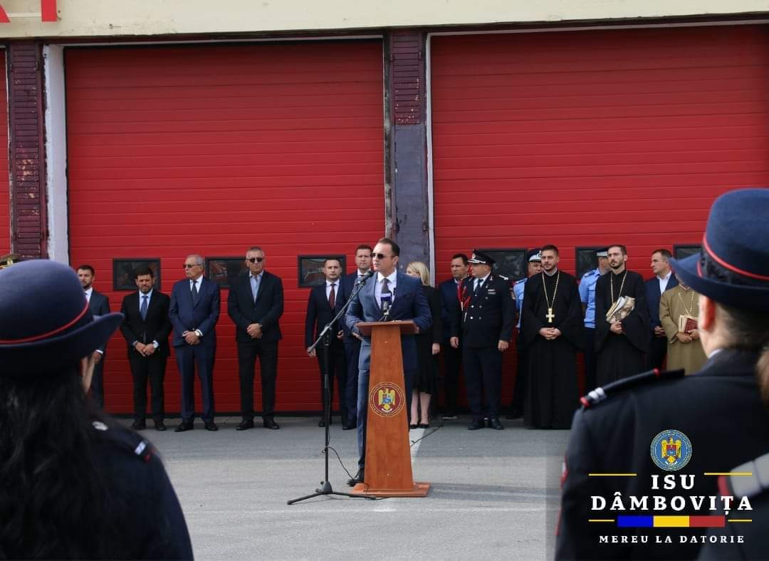 La ISU Dâmbovița a fost marcată cum se cuvine ZIUA POMPIERILOR DIN ROMÂNIA , în fiecare an, la 13 septembrie