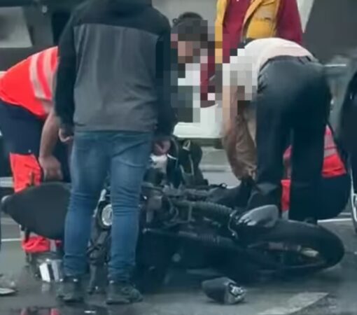 Accident rutier soldat cu rănirea unui motociclist Polițiștii din cadrul Serviciului Rutier s-au deplasat pe drumul național 71 - Viforata, intersecție cu drumul județean 718