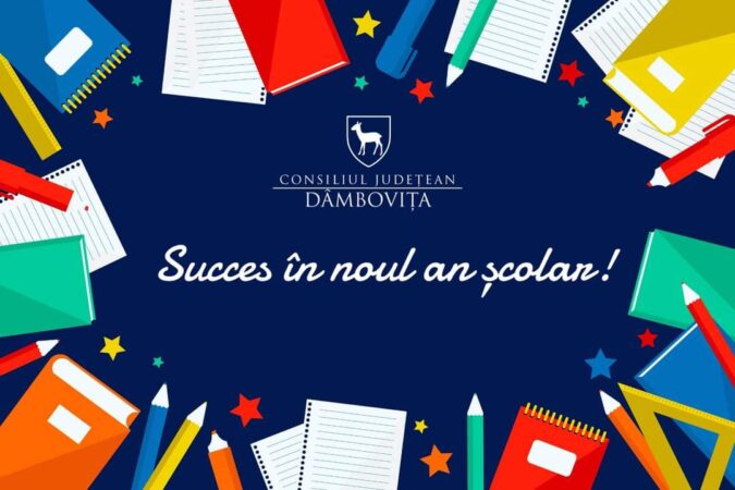 Mesajul președintelui CJ Dâmbovița, Corneliu Ștefan, cu ocazia începerii noului an școlar Mesajul președintelui CJ Dâmbovița, Corneliu Ștefan, cu ocazia începerii noului an școlar, a adus un omagiu cadrelor didactice pentru
