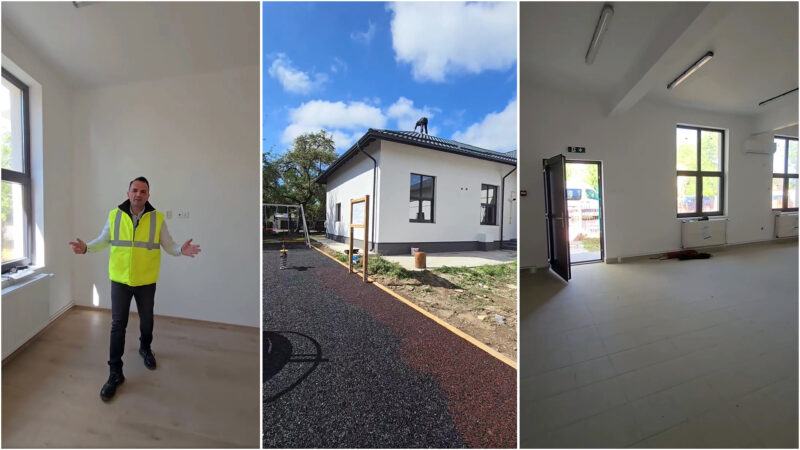 Grădinița din Priseaca, transformare spectaculoasă după amplul proiect de modernizare.