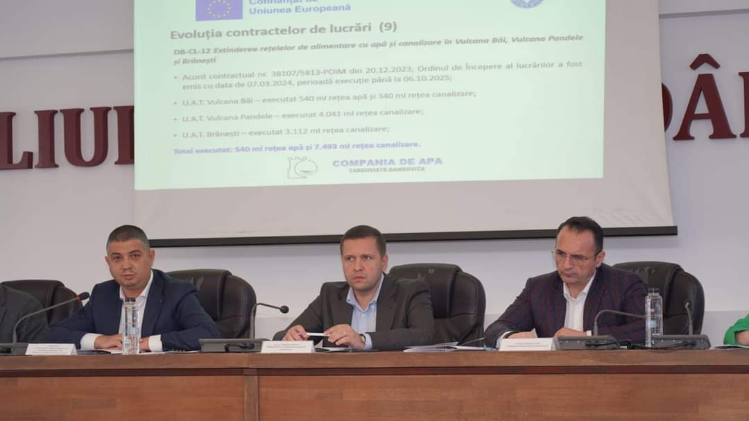 Președintele CJ Dâmbovița, Corneliu Ștefan spune că se fac progrese remarcabile în cadrul Proiectului Regional de Dezvoltare a Infrastructurii