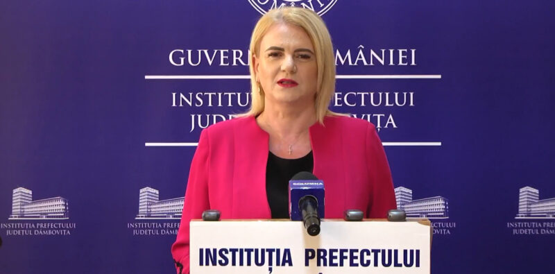 Claudia Gilia, unul dintre cei mai performanți prefecți din istoria județului Dâmbovița, și-a încheiat mandatul cu succes și a anunțat