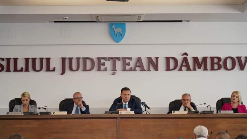 Consiliul Județean Dâmbovița a încheiat un capitol important pentru comunitatea locală odată cu ultima ședință din mandatul 2020-2024 Consiliul Județean Dâmbovița a încheiat un capitol important pentru comunitatea locală odată cu ultima ședință din mandatul 2020-2024.