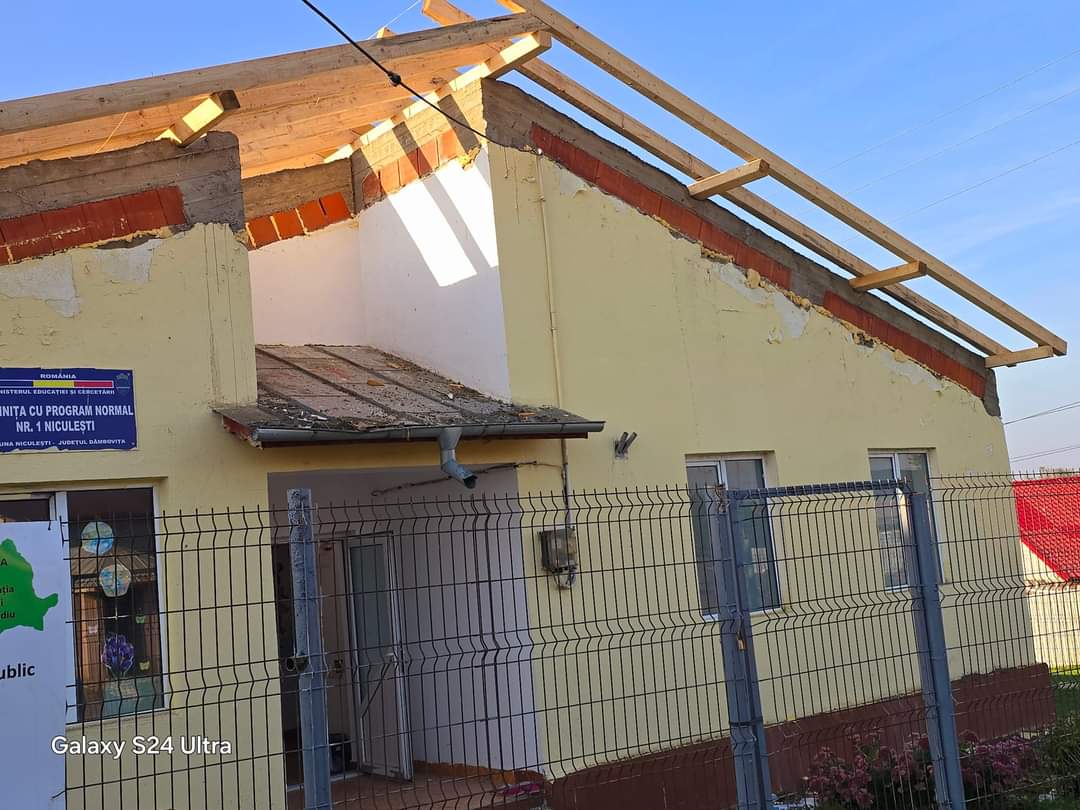 În Niculești, lucrările de reabilitare la Grădinița Nr. 1 sunt în plină desfășurare, aducând o rază de speranță și entuziasm în comunitatea locală.