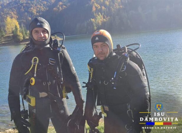 Scafandrii dâmbovițeni s-au antrenat pe Lacul Colibița Scafandrii Inspectoratului pentru Situații de Urgență Basarab I din județul Dâmbovița au participat recent la un antrenament intensiv pe lacul Colibița
