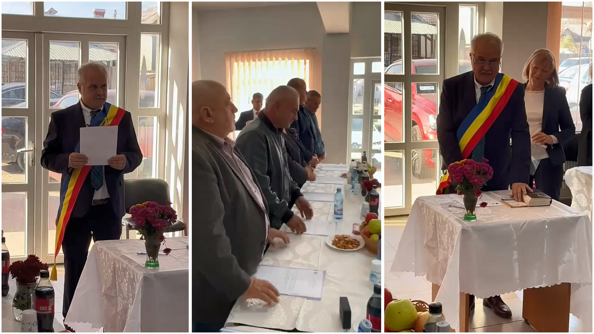 Comuna Mănești a fost gazda unei ceremonii emoționante în care primarul Constantin Alexandru a depus jurământul pentru cel de-al patrulea mandat.