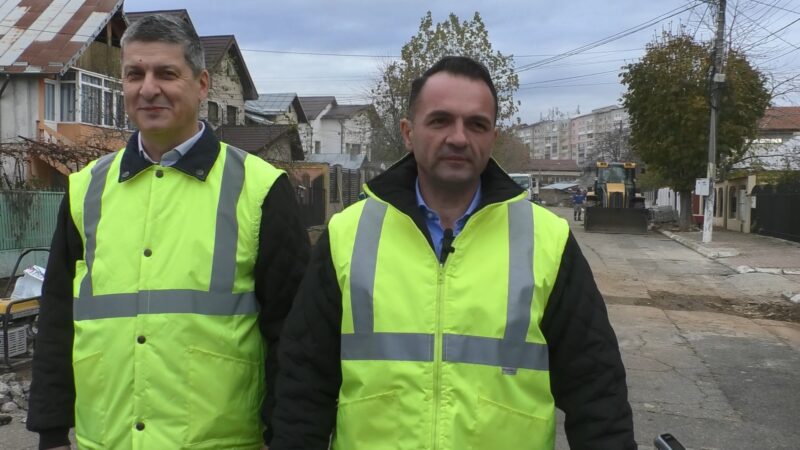 Administrația din Târgoviște continuă procesul de modernizare a infrastructurii rutiere din oraș, iar în prezent sunt în derulare lucrări de reabilitare a străzii I.L. Caragiale
