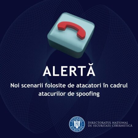 ALERTĂ ! O nouă campanie de spoofing prin apeluri vizează utilizatorii români ALERTĂ ! O nouă campanie de spoofing prin apeluri vizează utilizatorii români. Există o nouă serie de tentative de fraudă
