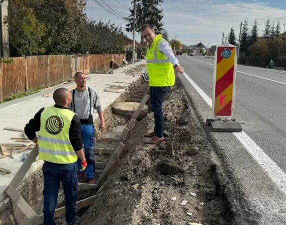 Proiectul de modernizare stradală din Răzvad continuă în ritm susținut , Primăria Răzvad, condusă de primarul Emanuel Spătaru