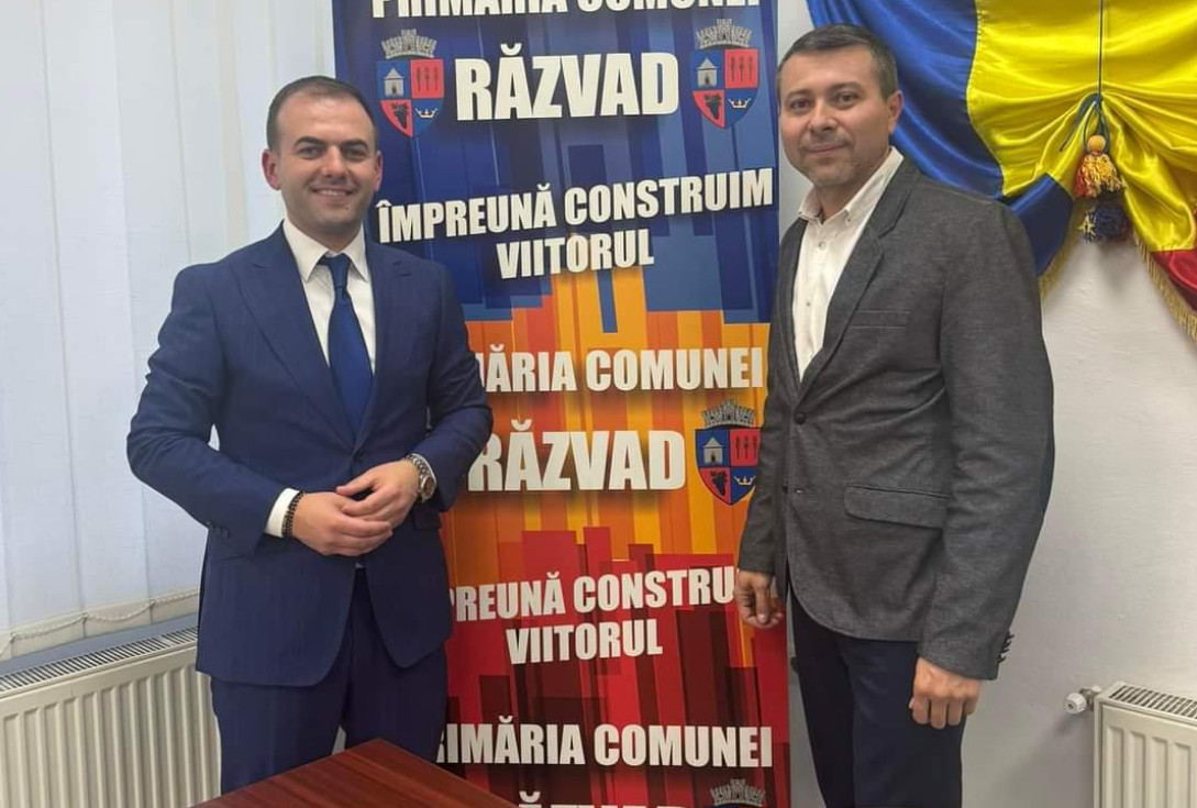 Răzvadul înnoiește echipa administrativă: Tătulescu Iulian, noul viceprimar al comunei, secizia a fost anunțată cu entuziasm de primarul Emanuel Spătaru,