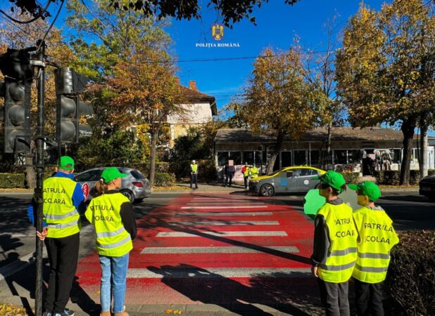 Patrula Școlară, activitate preventivă dedicată elevilor târgovișteni, la data de 8 noiembrie a.c., în intervalul 10:55-11:20.