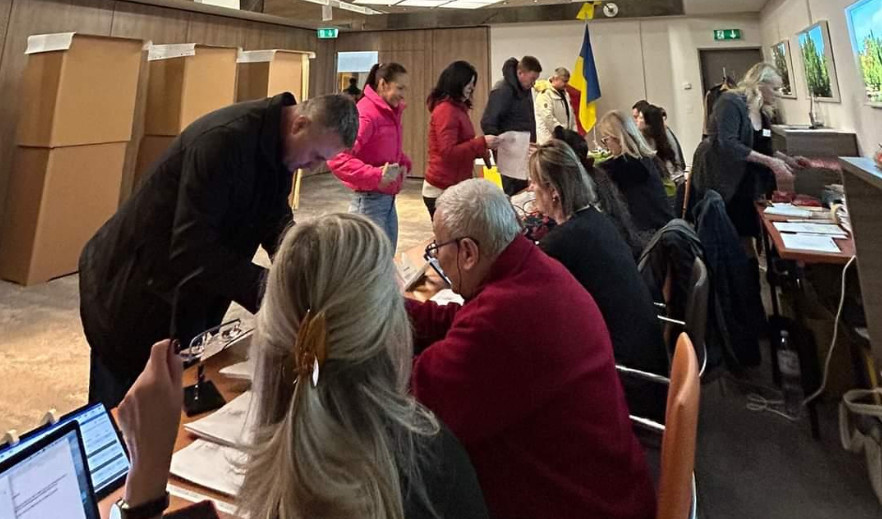 Prezența la VOT în DIASPORA, până la data de 23 noiembrie 2024, ora 12.00, și-au exprimat opțiunea, prin vot, pentru alegerea Președintelui