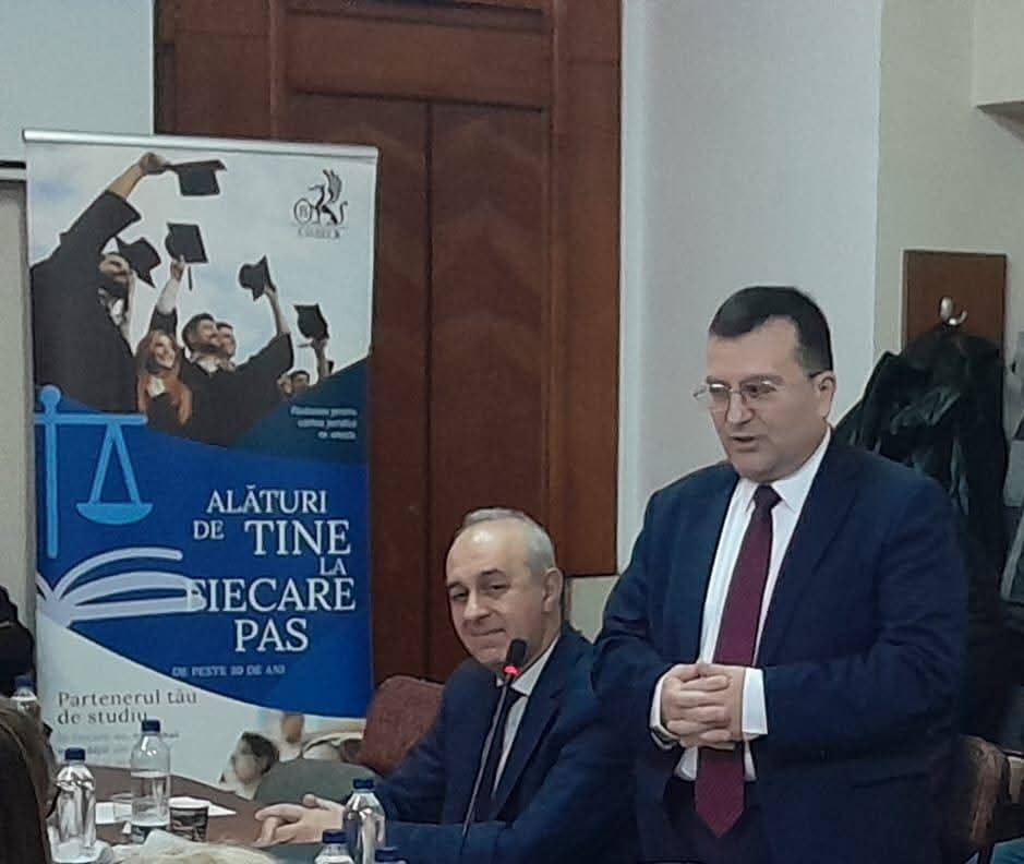 Eveniment academic de excepție, ieri, 10 decembrie 2024, în cadrul unui eveniment științific de prestigiu, conf. univ. dr. Claudia Gilia
