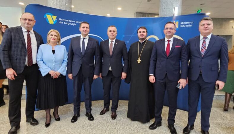 Astăzi, la Universitatea Valahia din Târgoviște, a avut loc o ediție specială a Galei Educației, un eveniment dedicat mediului academic