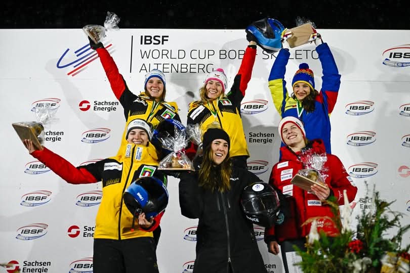 Bronz istoric pentru România la Monobob Feminin în prima etapă a Cupei Mondiale IBSF 2024-2025 .