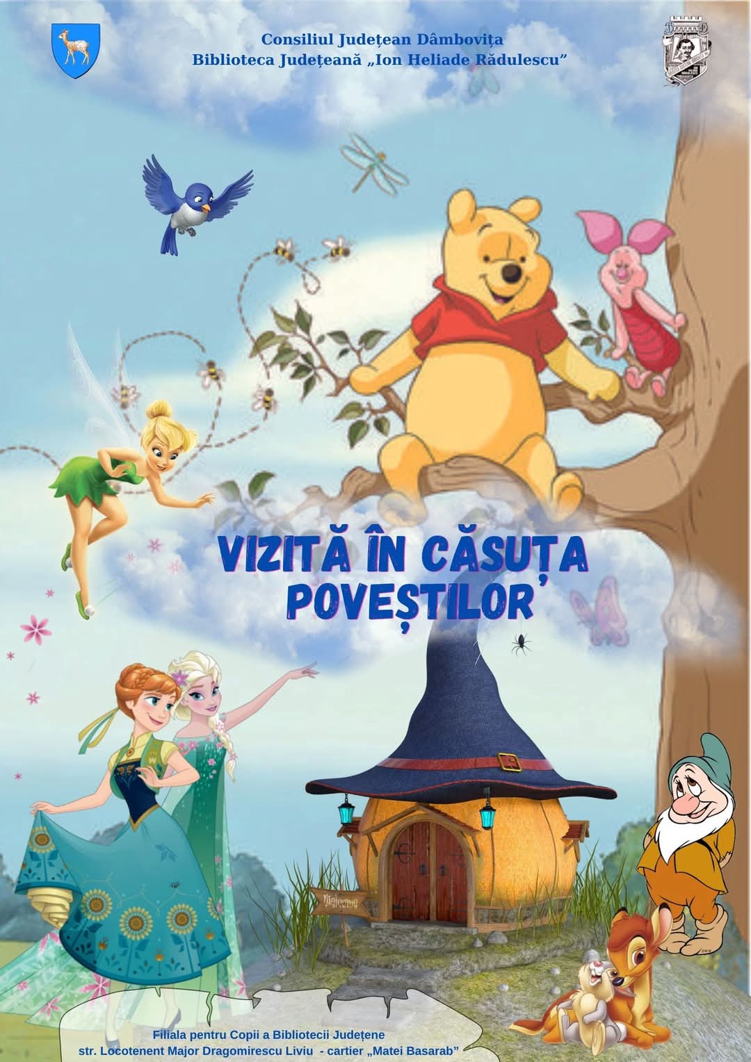 Vizită în Căsuța Poveștilor, o experiență magică pentru elevii din Târgoviște, pe 5 decembrie 2024, Filiala pentru copii a Bibliotecii