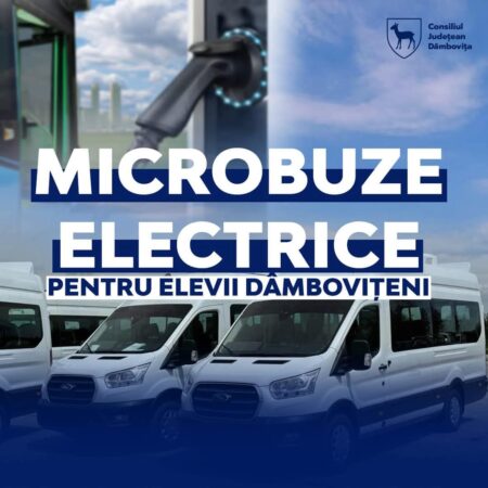 Președintele CJ Dâmbovița, Corneliu Ștefan, a  semnat  un contract important pentru achiziția a 14 microbuze electrice destinate