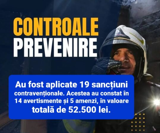 Controale de prevenire în unitățile de turism din Dâmbovița: 19 sancțiuni aplicate pentru siguranța cetățenilor Controale de prevenire în unitățile de turism din Dâmbovița.Pentru creșterea siguranței cetățenilor, în ultima perioadă au fost realizate