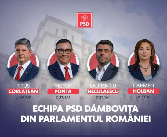 PSD Dâmbovița a anunțat echipa de parlamentari care ne reprezintă în următorii 4 în Parlamentul României PSD Dâmbovița a anunțat echipa de parlamentari care ne reprezintă în următorii 4 în Parlamentul României