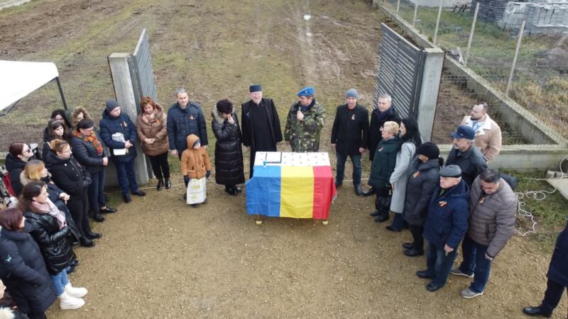 Răcari: Începe construirea Casei Parohiale din Ghimpați,  un proiect de viitor pentru comunitate.