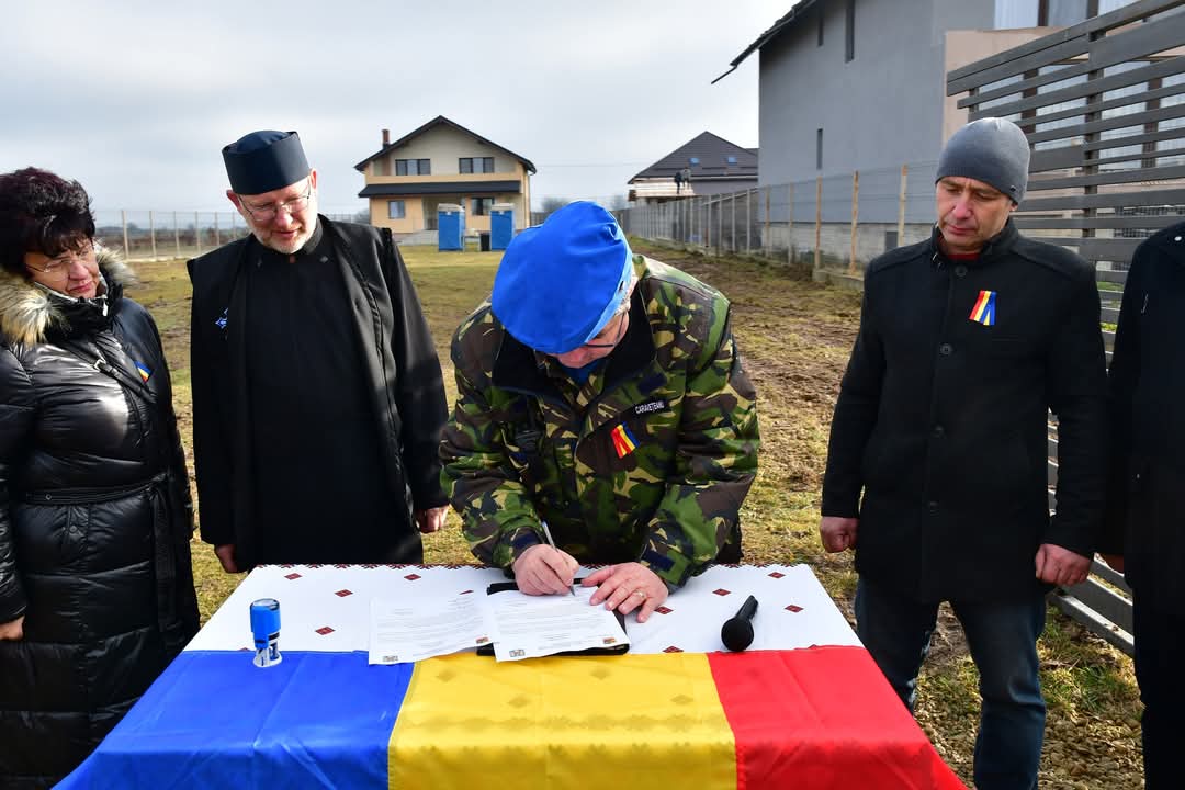 Răcari: Începe construirea Casei Parohiale din Ghimpați, un proiect de viitor pentru comunitate.