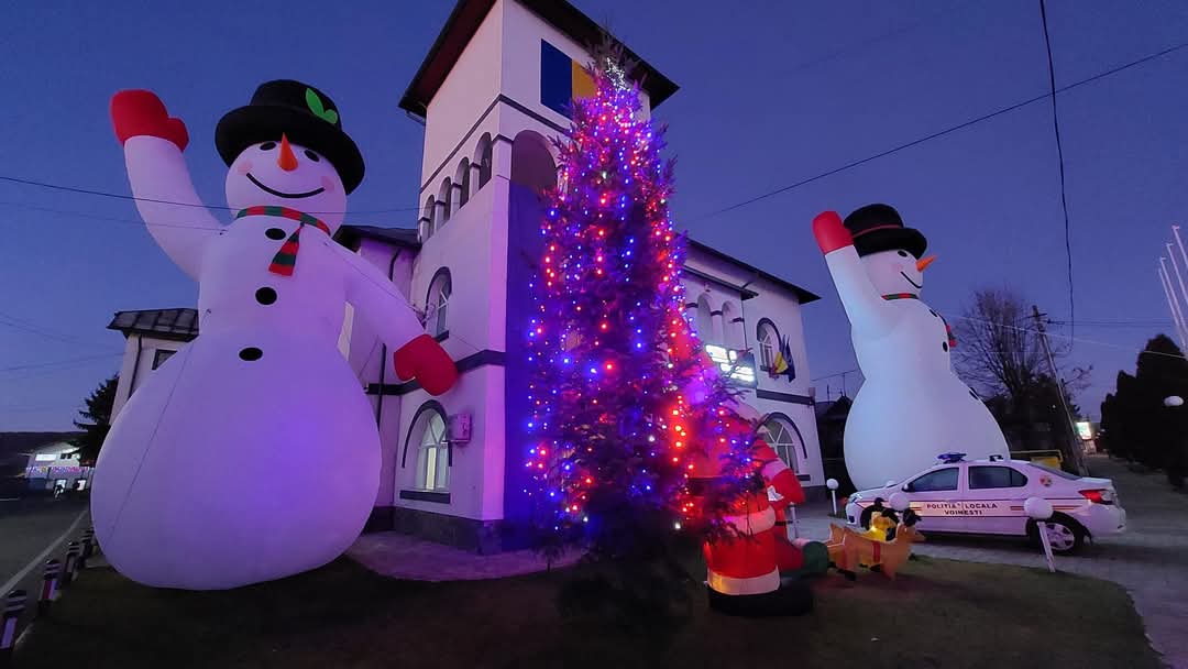 Voinești, un tărâm al magiei Crăciunului, tradiție, lumină și speranță