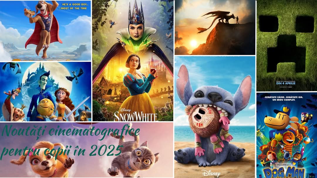 Anul 2025 promite să fie unul plin de aventuri extraordinare pe marele ecran, aducând povești captivante pentru copiii de toate vârstele!
