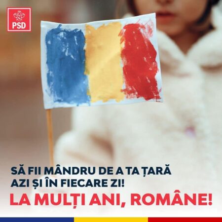 PSD: Modernizarea României, un proces continuu, bazat pe unitate și dezvoltare PSD prin vocea premierului Marcel Ciolacu a transmis un mesaj puternic cu ocazia zilei naționale a României, subliniind importanța coeziunii sociale