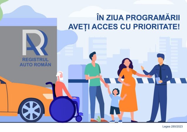 Prioritate pentru persoanele vulnerabile la reprezentanțele RAR: O nouă măsură inspirată de Legea 280/2023 Prioritate pentru persoanele vulnerabile, începând cu implementarea Legii 280/2023, reprezentanțele RAR (Registrul Auto Român) aduc o veste bună pentru persoanele aflate în situații speciale.